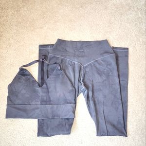 Alphalete set leggings sports bra